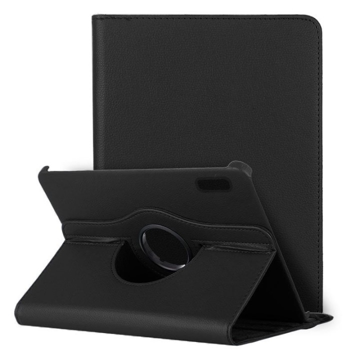 Cool Funda Giratoria Polipiel Negra para iPad Mini 6 (2021) / Mini 7 (2024)