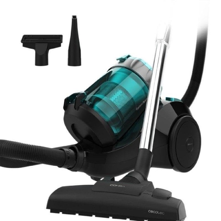 Cecotec Conga Rockstar Multicyclonic Compact Aspirador Trineo 800W 2.5L