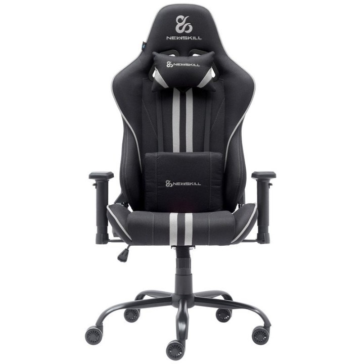 Newskill Kitsune V2 Silla Gaming Tela Transpirable Estructura Acero Negro-Gris