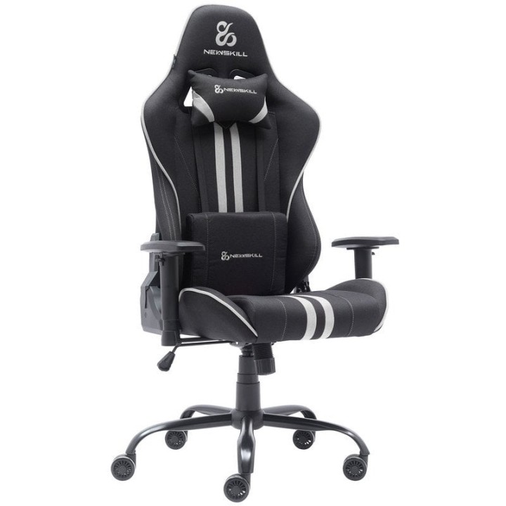 Newskill Kitsune V2 Silla Gaming Tela Transpirable Estructura Acero Negro-Gris