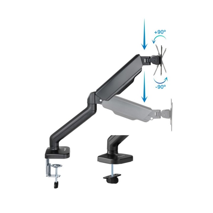 TooQ Soporte de Mesa para Pantalla 17"-32" Negro
