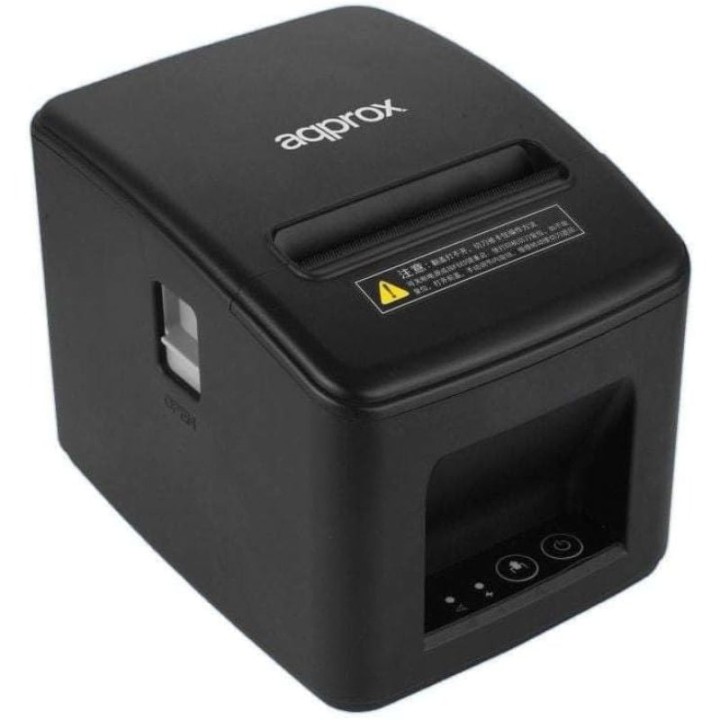 Approx APPPOS80AM-USB Impresora de Tickets Térmica USB-RJ11 Negra