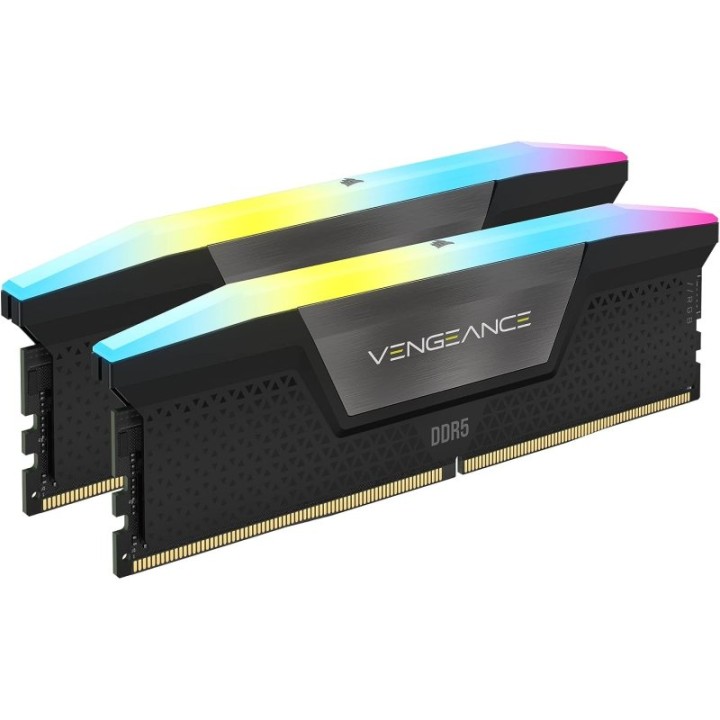 Corsair Vengeance RGB DDR5 6000MHz 32GB 2x16GB CL30 Negra