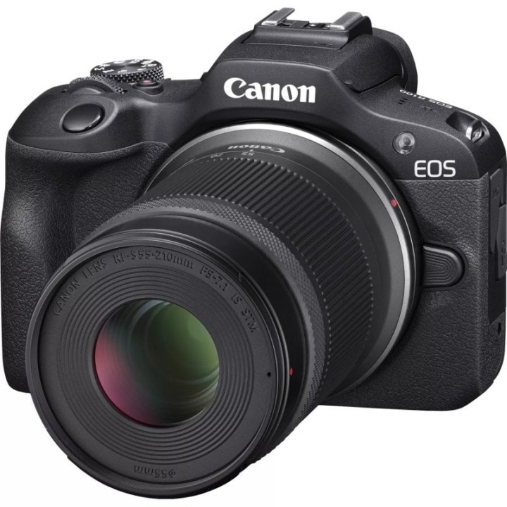 Canon EOS R100 24.1MP WiFi + RF-S 18-45mm F4.5-6.3 IS STM + RF-S 55-200mm F5-7.1 IS STM