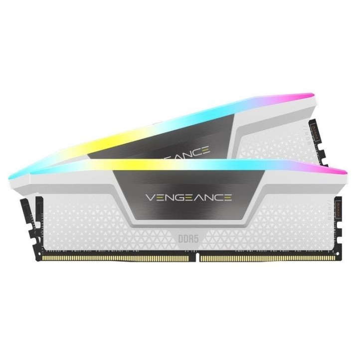 Corsair Vengeance RGB DDR5 6000MHz PC5-48000 32GB 2x16GB CL36 Blanca