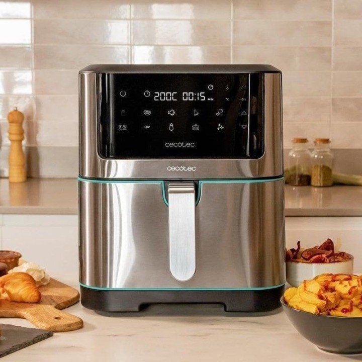 Cecotec Cecofry Supreme 8000 Freidora sin Aceite 8L 1800W Plata