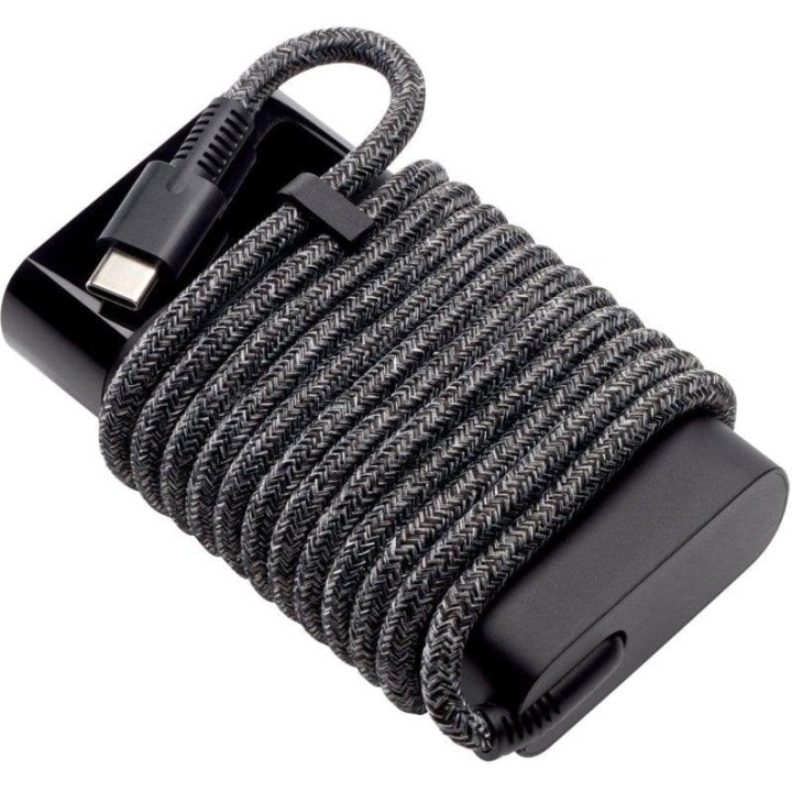 Cargador HP USB-C de 65W, carga rápida, compacto y ligero, compatible con portátil, tablet o móvil