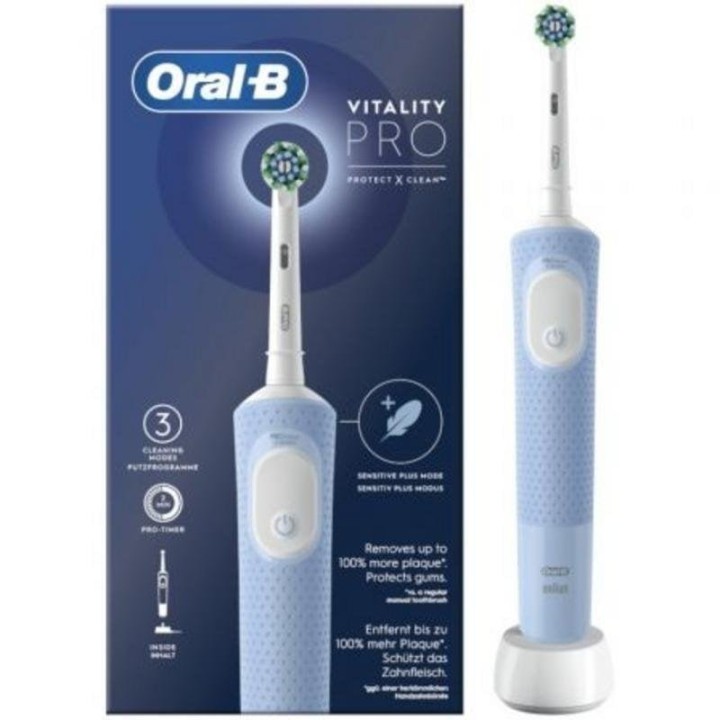 Oral-B Vitality Pro Cepillo de Dientes Eléctrico Recargable Azul