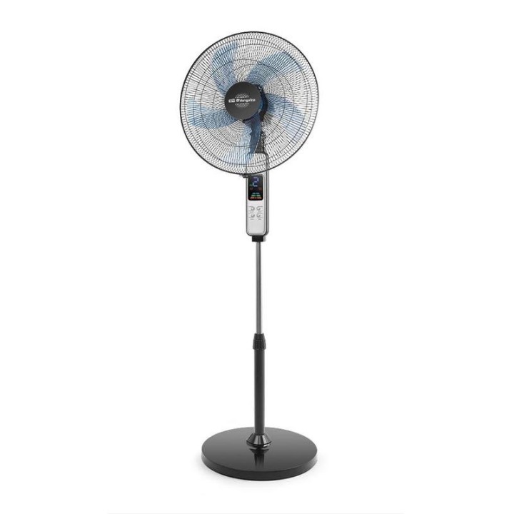 Orbegozo SF 0346 Ventilador de Pie con Mando 45cm Negro