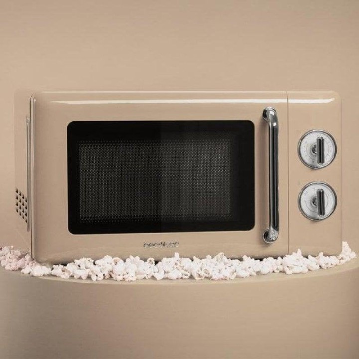 Cecotec ProClean 3010 Retro Microondas 20L 700W Beige