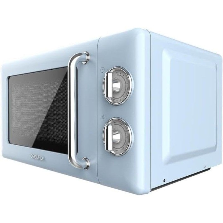 Cecotec ProClean 3110 Retro Microondas con Grill 20L 700W Azul