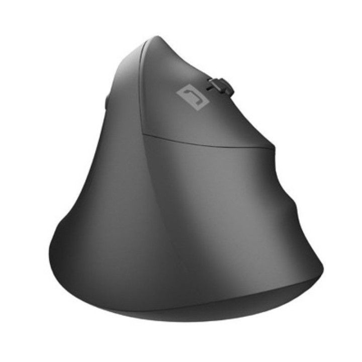 Natec Crake 2 Diestro Ratón Vertical Inalámbrico 2400DPI Negro