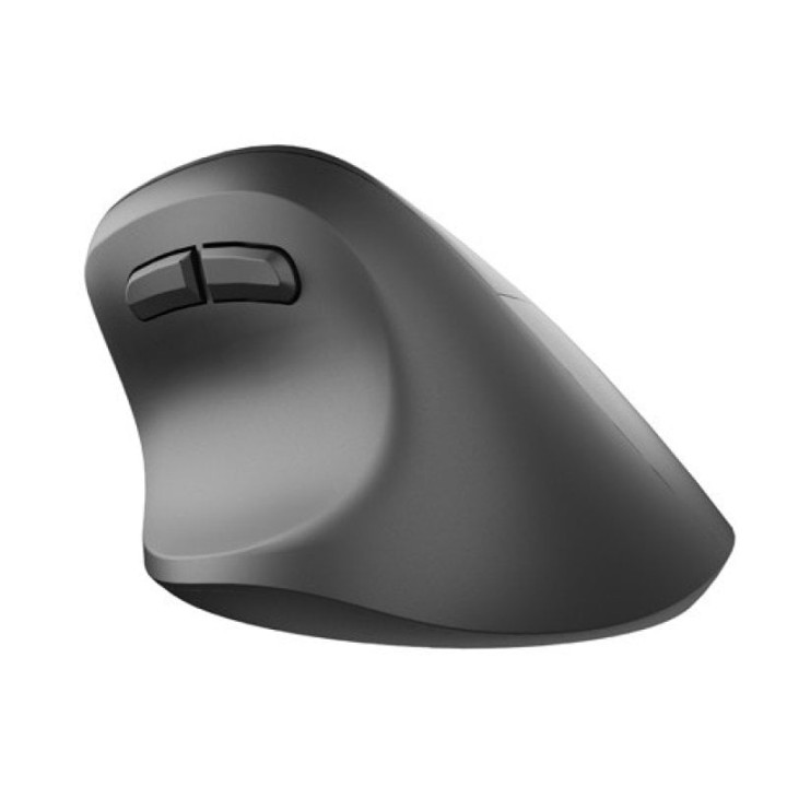 Natec Crake 2 Diestro Ratón Vertical Inalámbrico 2400DPI Negro