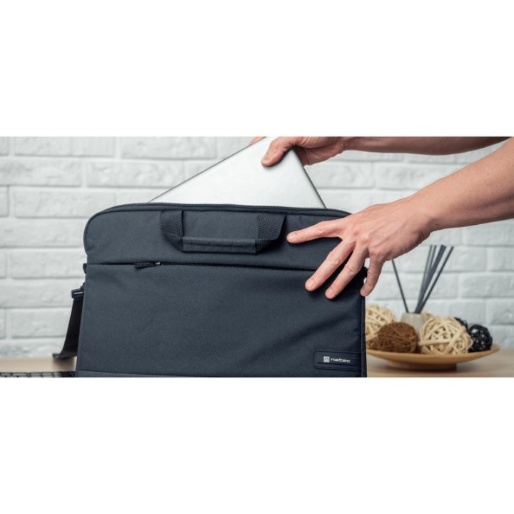 Natec Goa Maletín para Portátiles hasta 15.6" Negro