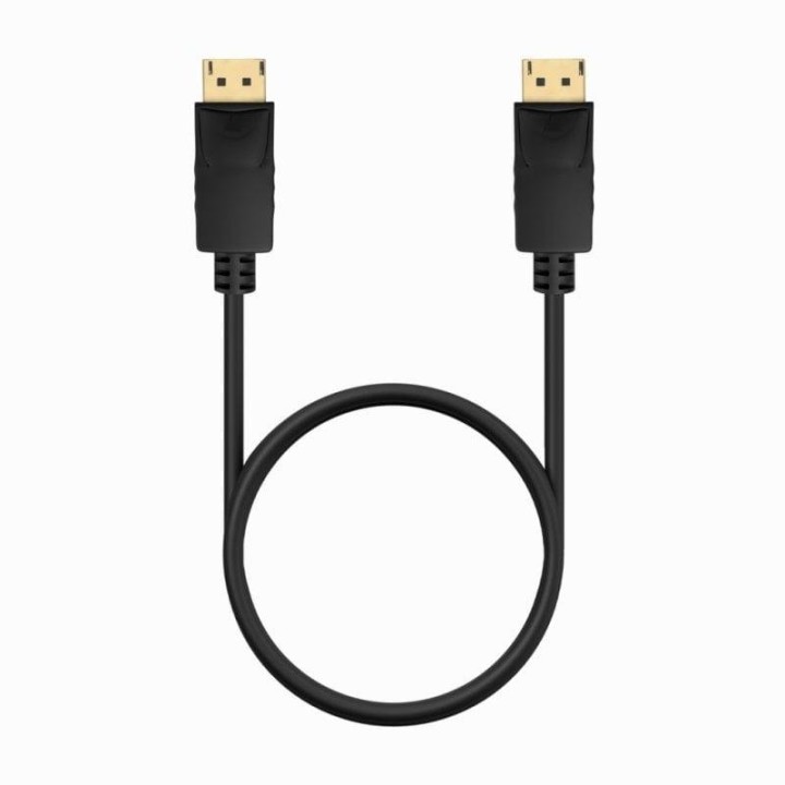 Cable DisplayPort 1.2 Aisens 4K 0.5m Negro