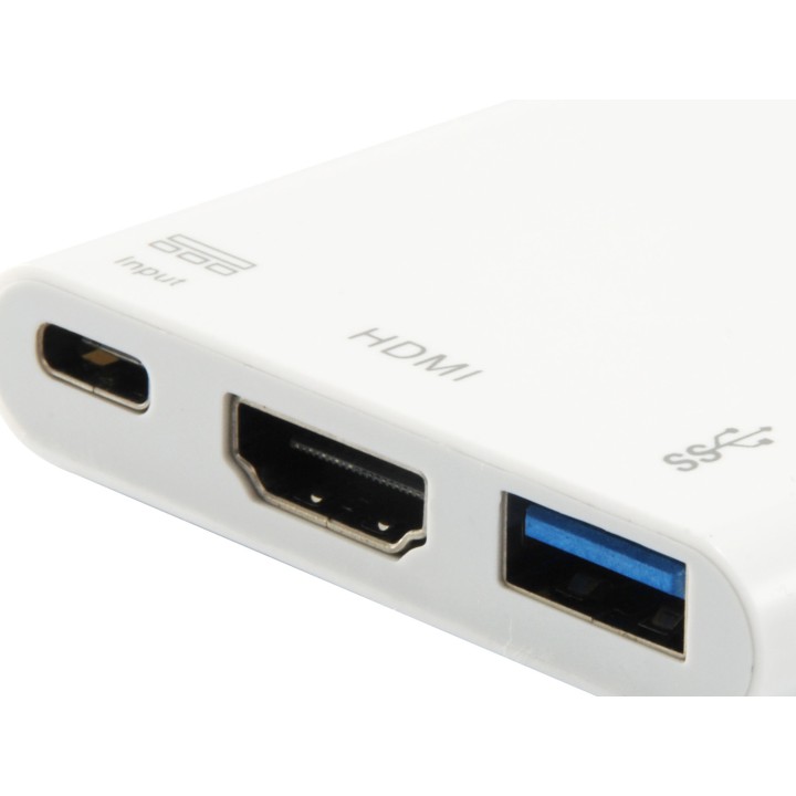 Adaptador EQUIP USB-C a USB-A/USB-C PD/HDMI (EQ133461)