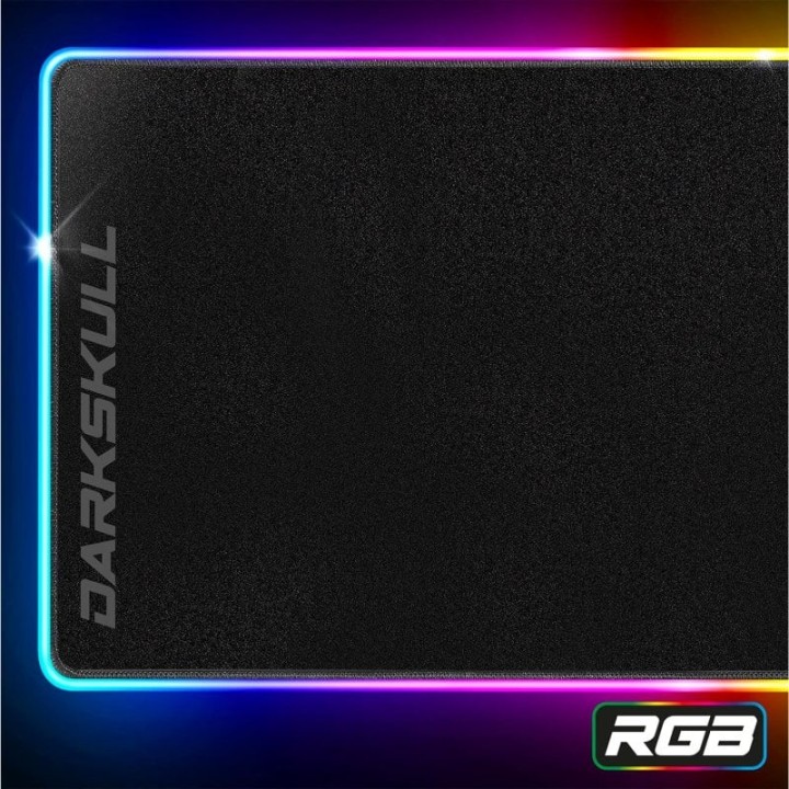Spirit of Gamer Darkskull Hub RGB XXXL Alfombrilla Gaming Negra