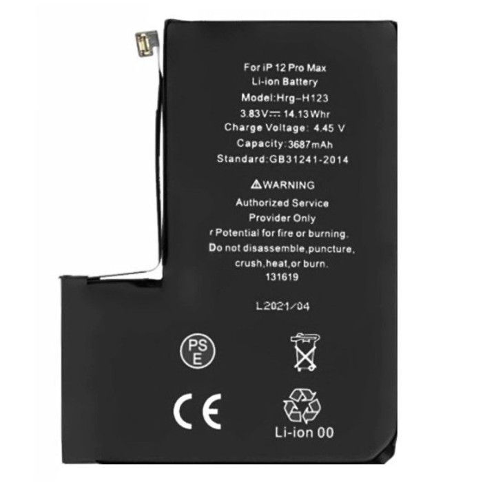 Cool Bateria Compatible para iPhone 12 Pro Max