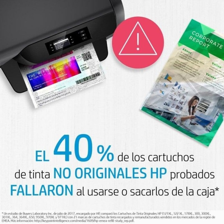 Cartucho de Tinta Original HP 364 Negro