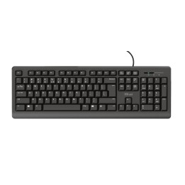 Teclado TRUST Primo Diestro QWERTY Negro (23883)