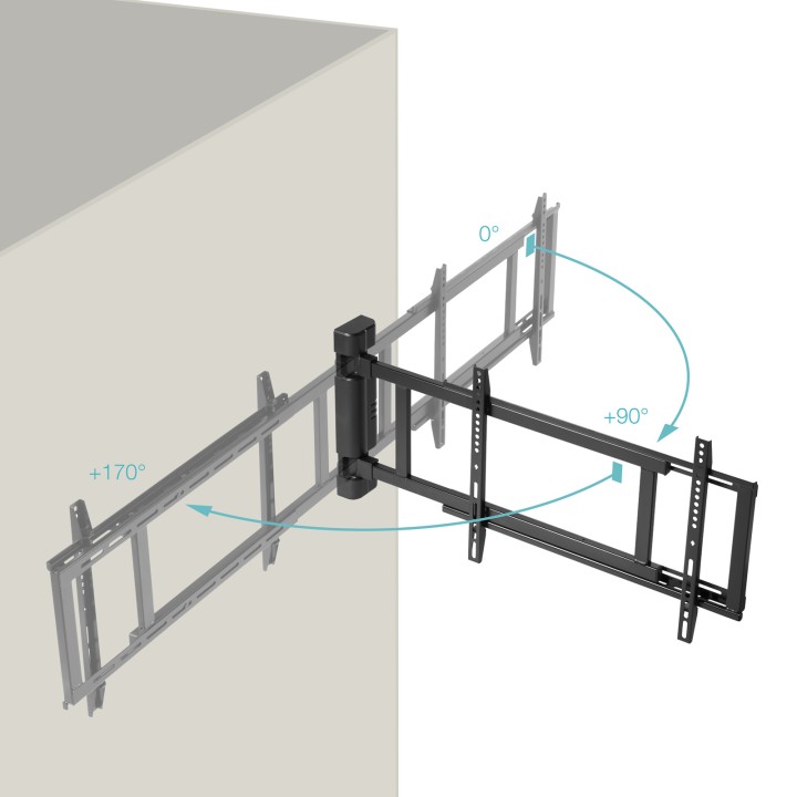 Soporte TooQ 32"-75" Eléctrico Giratorio (LPM4381XL-B)