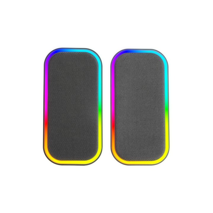 Altavoces Mars Gaming RGB 2.0 20W BT Negros (MSOM)