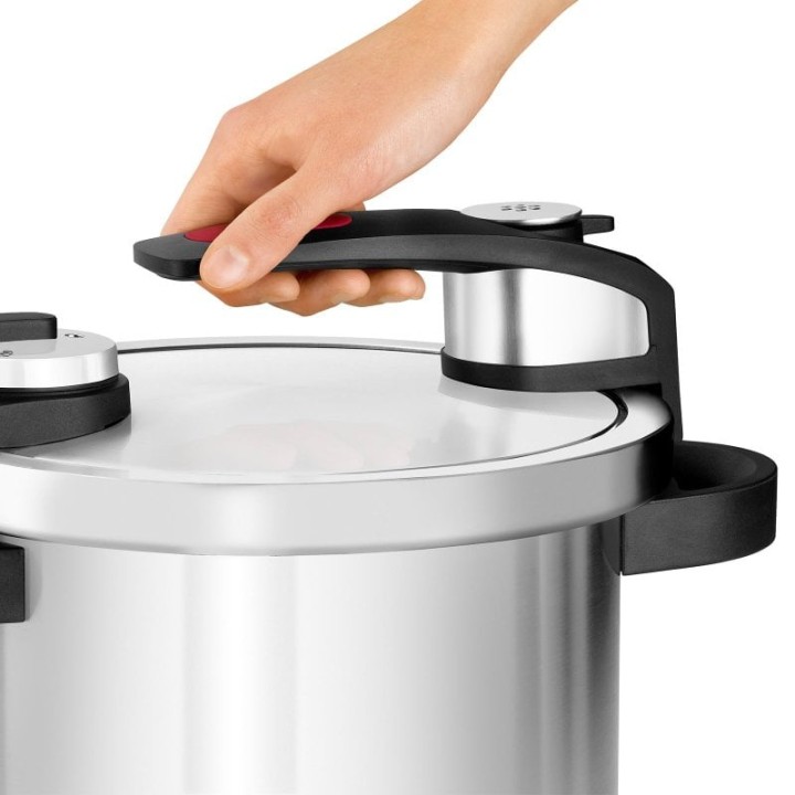 BRA Tekna Olla a Presión Acero 18/10 de 6L Apta Inducción