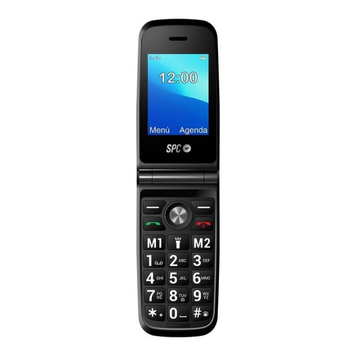 SPC Titan Teléfono Móvil para Mayores Negro