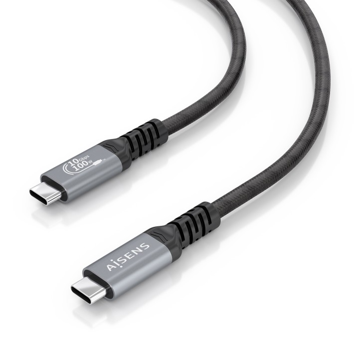 Cable AISENS USB-C a USB-C PD 100W 5m Negro (A107-0990)