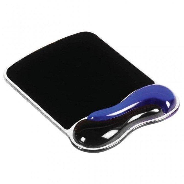 Alfombrilla para ratón Kensington Duo Gel con reposamuñecas Azul/Negro