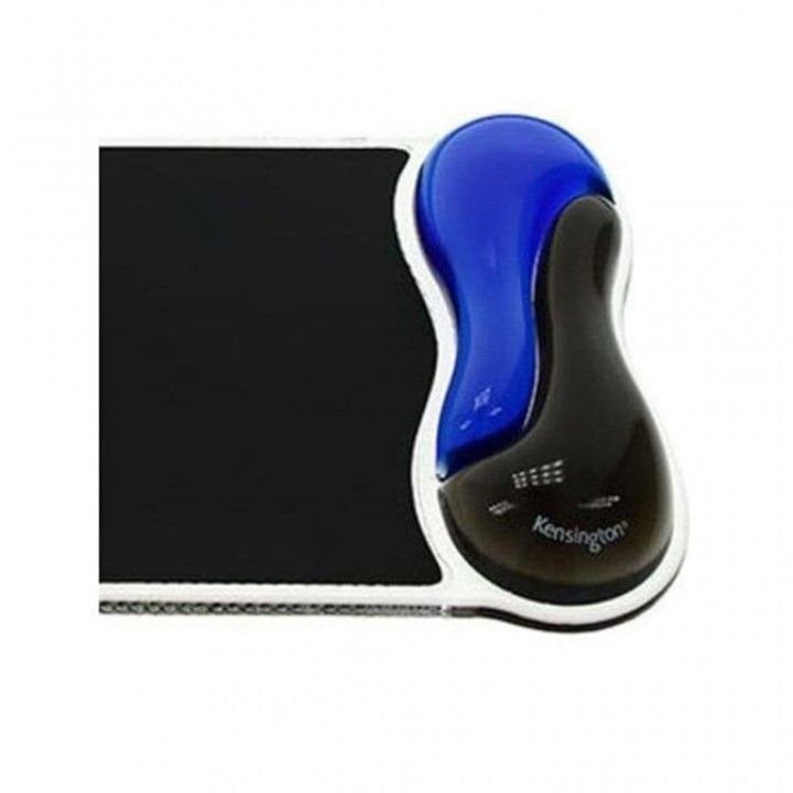 Alfombrilla para ratón Kensington Duo Gel con reposamuñecas Azul/Negro