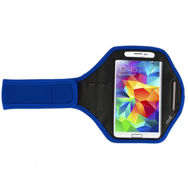 Cool Funda Universal Neopreno Sports Azul para Smartphone 5.5"-6"