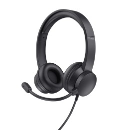 Auric+Micro Trust HS-201 USB-A Negros (25373)