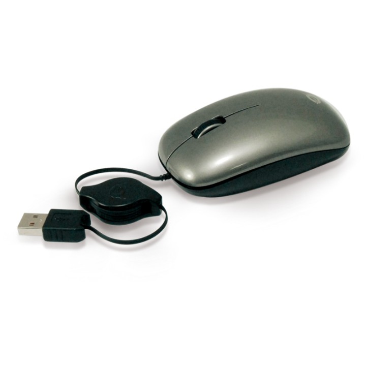 Ratón CONCEPTRONIC Óptico USB-A 800dpi Gris (CLLM3BTRV)