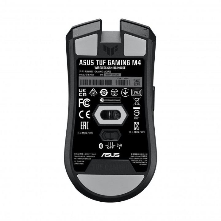 ASUS TUF M4 Wireless Ratón Inalámbrico Gaming 12000DPI