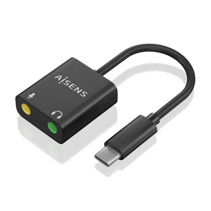 Tarjeta de Sonido AISENS USB-C/M a 2x3.5mm (A109-0767)