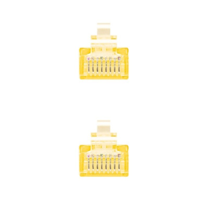Nanocable Cable de Red RJ45 Cat.6 UTP AWG24 0.3m Amarillo