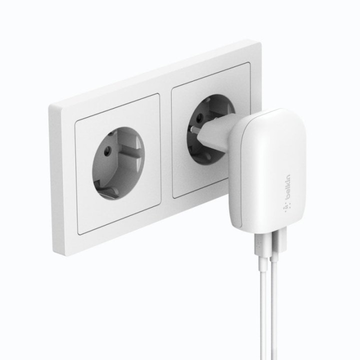 Belkin BoostCharge Cargador de Pared Doble USB-A/USB-C PD 3.0 37W
