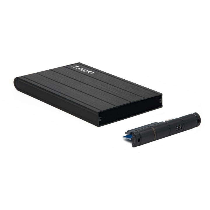 Caja TooQ HDD 2.5" SATA USB 3.0 Negra (TQE-2530B)