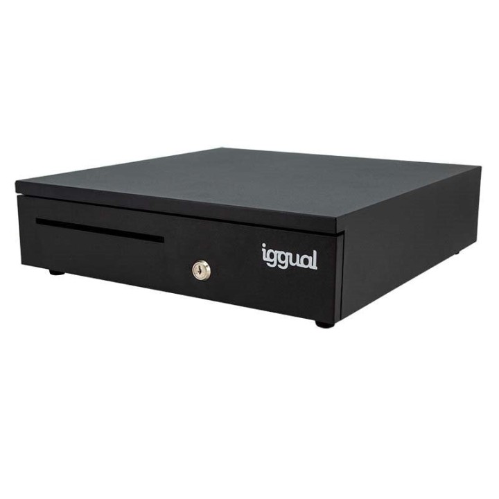 Iggual IRON-35 Cajón Portamonedas Negro