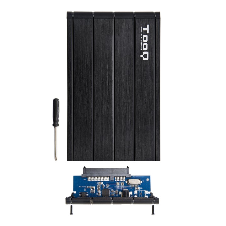 Caja TooQ HDD 2.5" SATA USB 3.0 Negra (TQE-2530B)