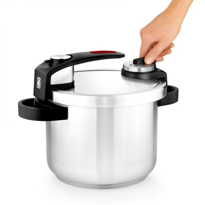 BRA Tekna Set Duo Olla a Presión Rápida 4+7L