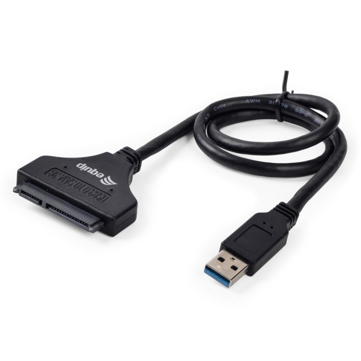 Adaptador EQUIP USB 3.0 a SATA 2.5? Negro (EQ133471)