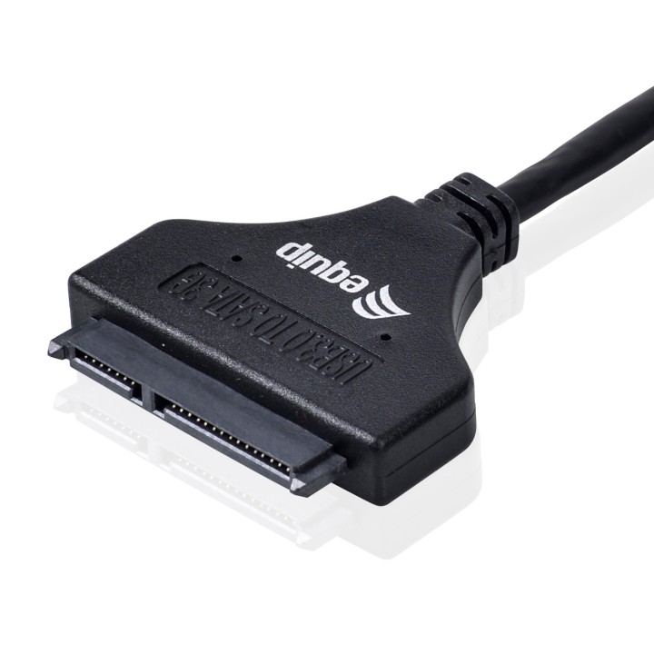 Adaptador EQUIP USB 3.0 a SATA 2.5? Negro (EQ133471)