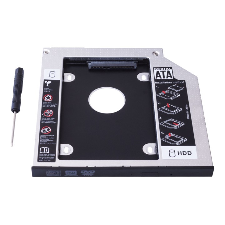 Adaptador UNYKA sATA 2.5" HDD a SSD 12.7mm (50550)