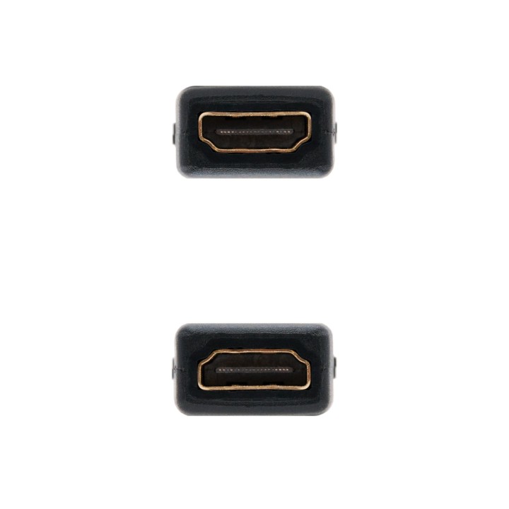 Adaptador Nanocable HDMI/H a HDMI/H Negro (10.15.1200)