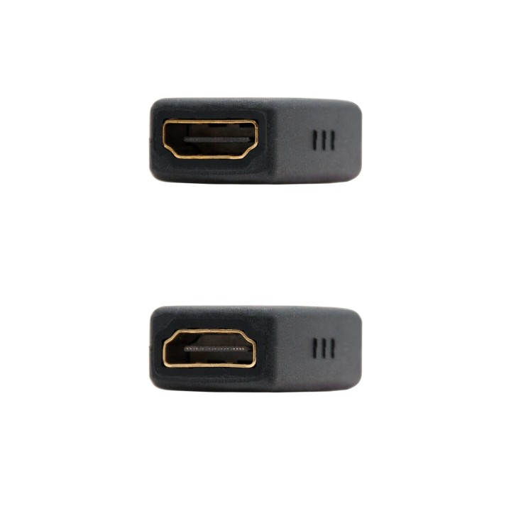 Adaptador Nanocable HDMI/H a HDMI/H Negro (10.15.1200)
