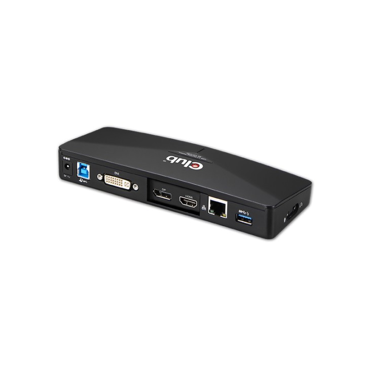 Docking Club 3D USB-A/DVI/DP/HDMI Negro (CSV-3103D)