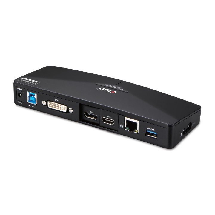 Docking Club 3D USB-A/DVI/DP/HDMI Negro (CSV-3103D)