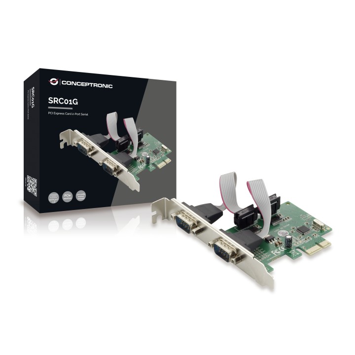 Controladora CONCEPTRONIC PCIe 1.1 2xRS-232 (SRC01G)